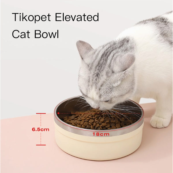 Tikopet Elevated Cat Bowl